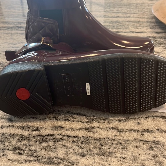 Hunter ankle boot, purple 8 - Picture 4 of 4